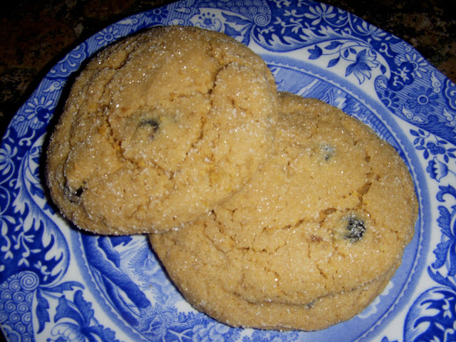 Blueberry Cornmeal Cookies