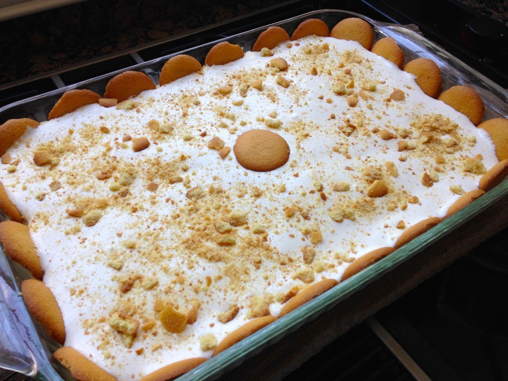 cold banana pudding