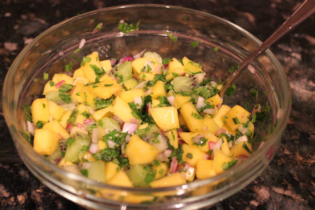 Mango-Kiwi relish