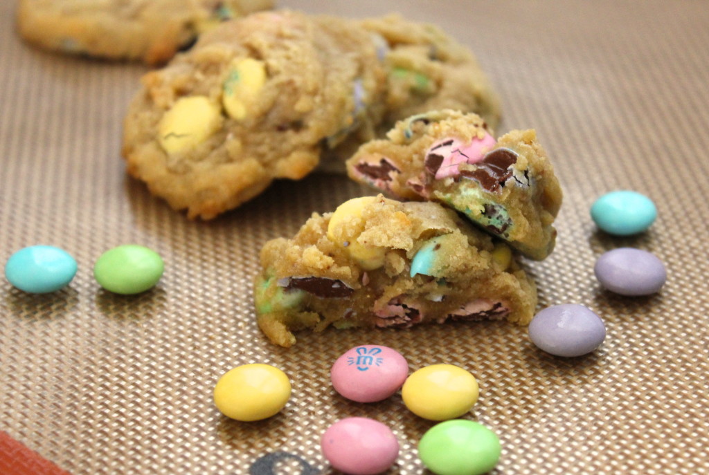 Easter M&M Cookies