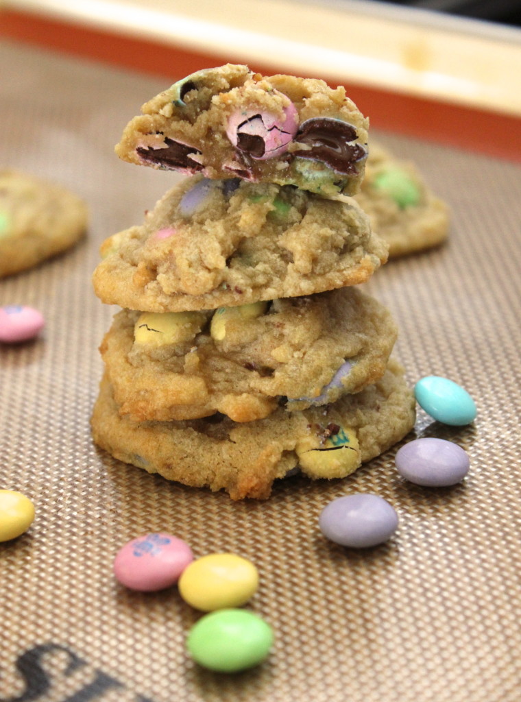 Easter M&M Cookies