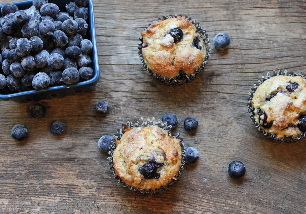 blueberry muffins