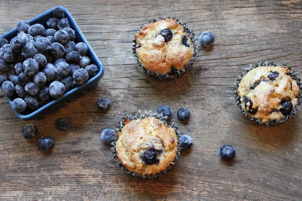 blueberry muffins