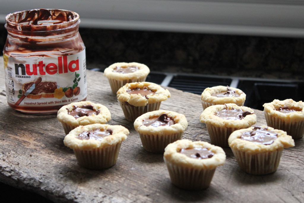 nutella cookie cups