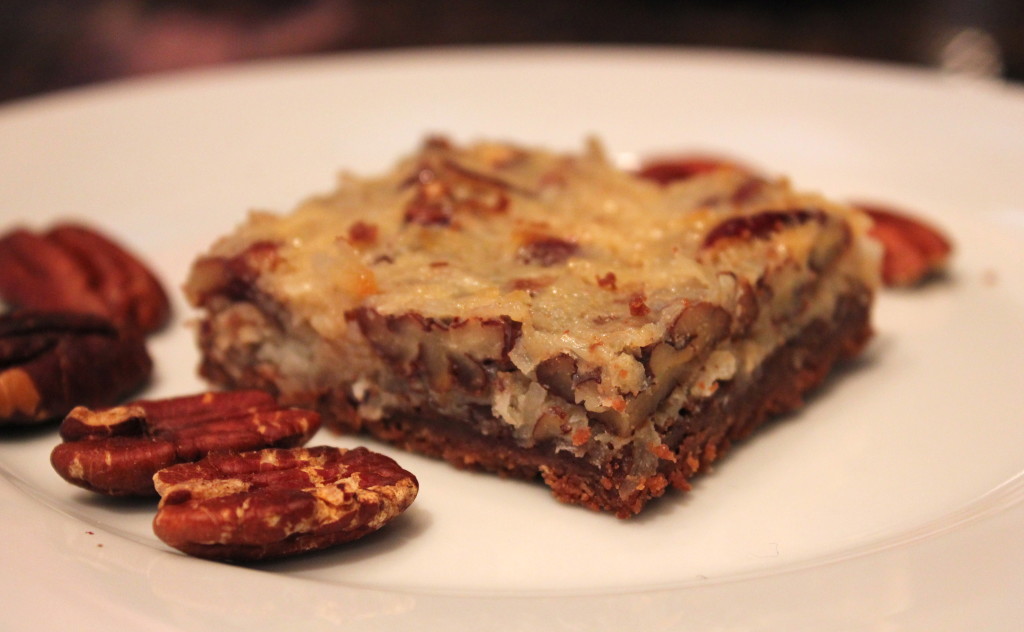 Pecan Coconut Bars