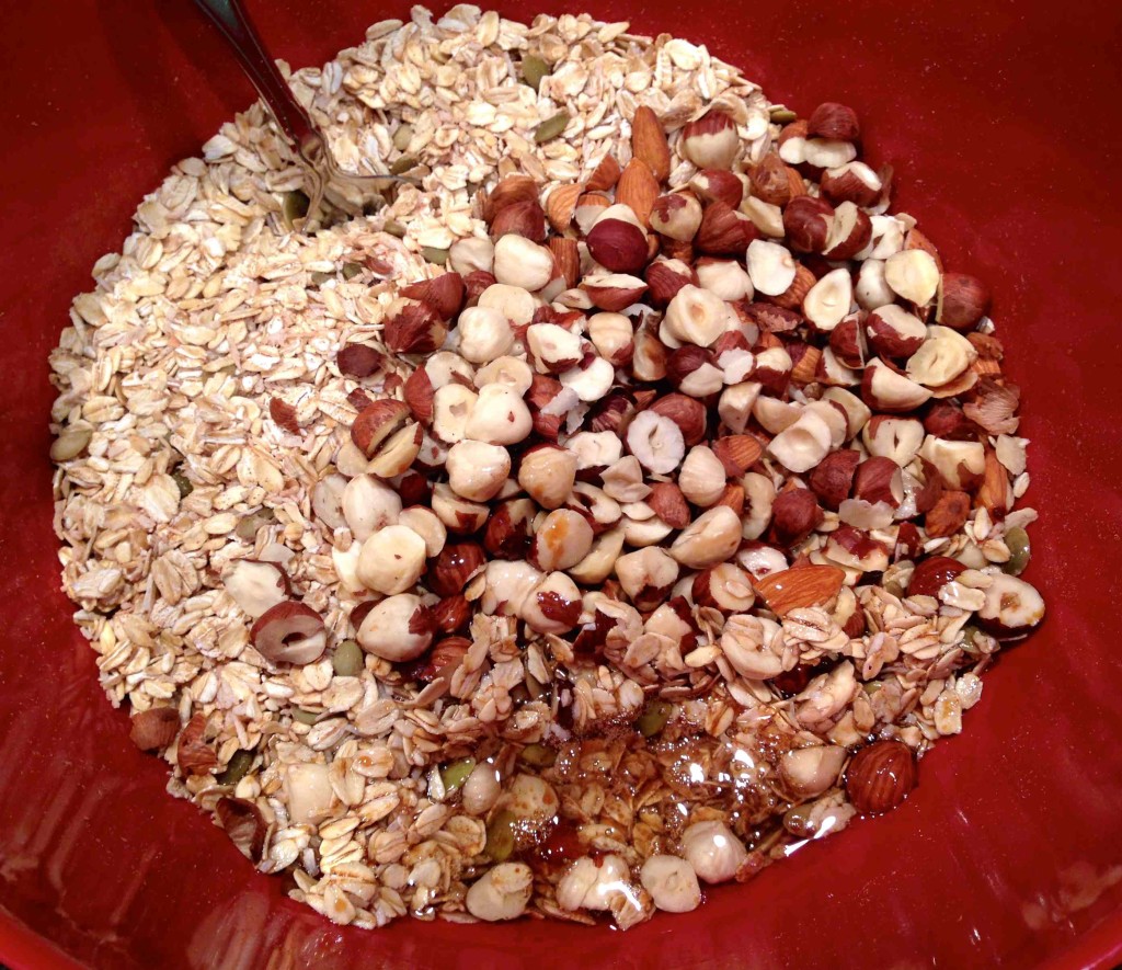 granola mixture