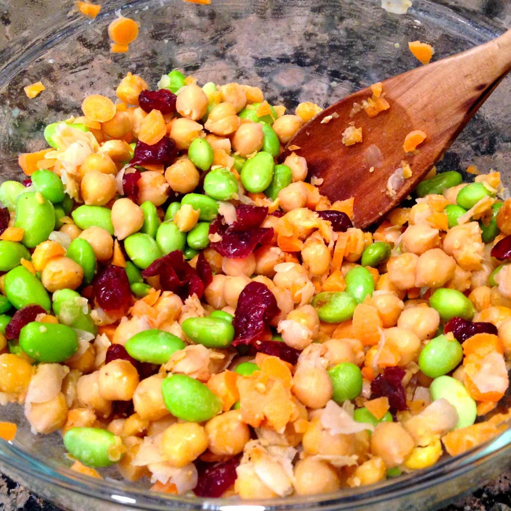 Chickpea and Edamame Salad