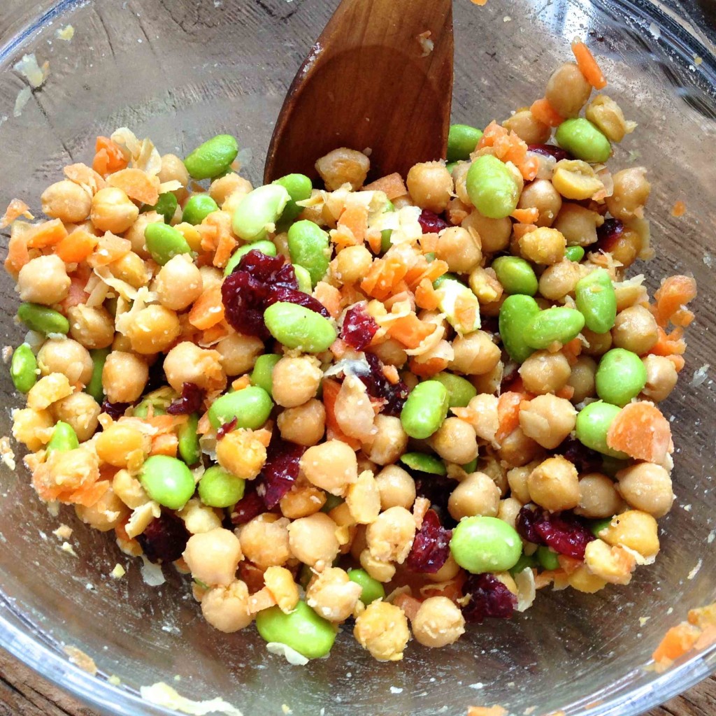 Chickpea and Edamame Salad