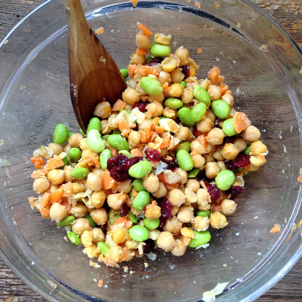 Chickpea and Edamame Salad