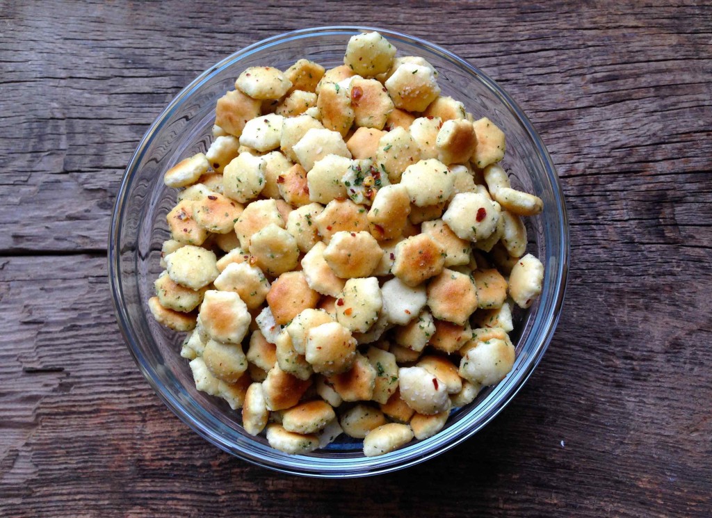 Spicy Oyster Crackers