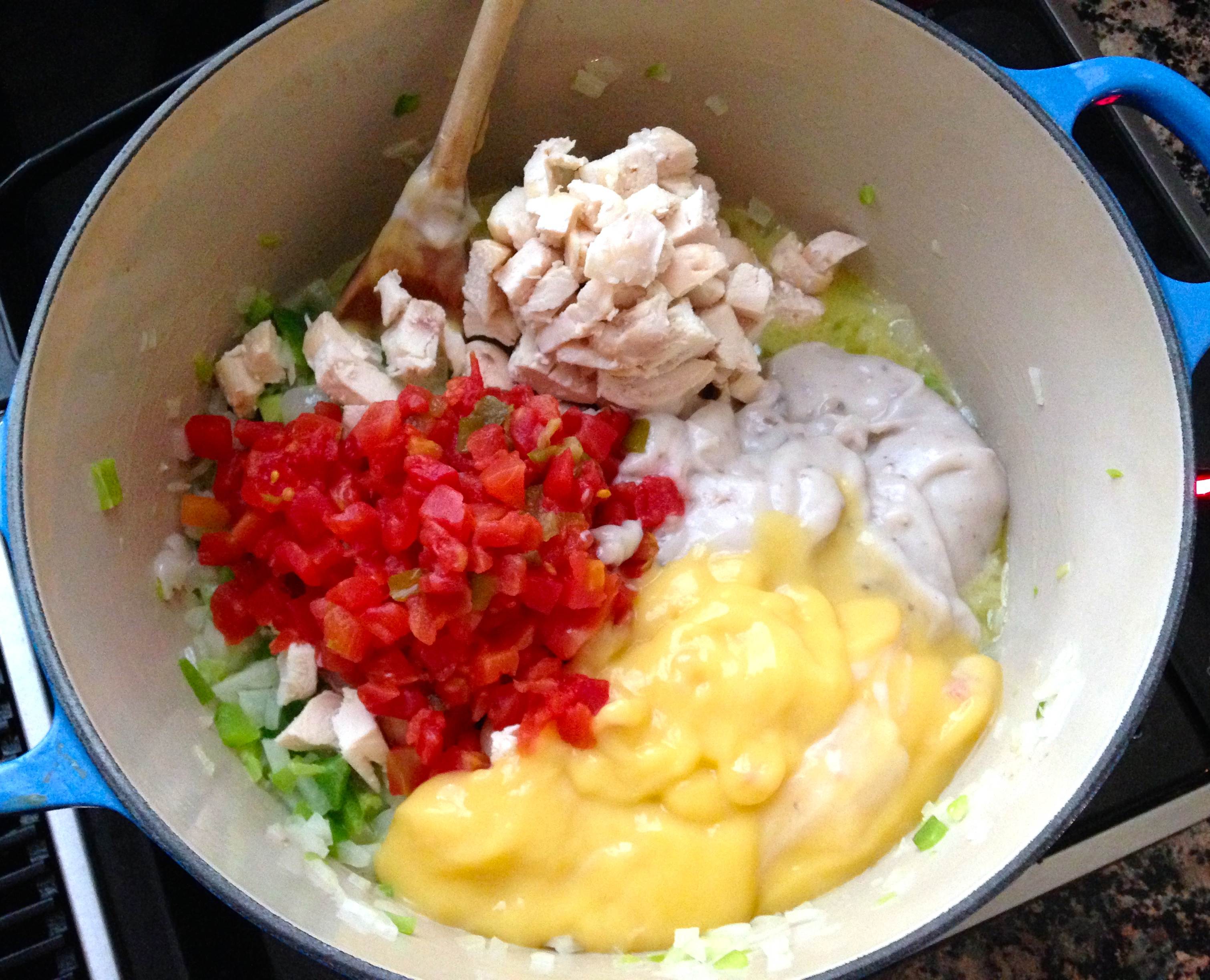 Stovetop Chicken Spaghetti