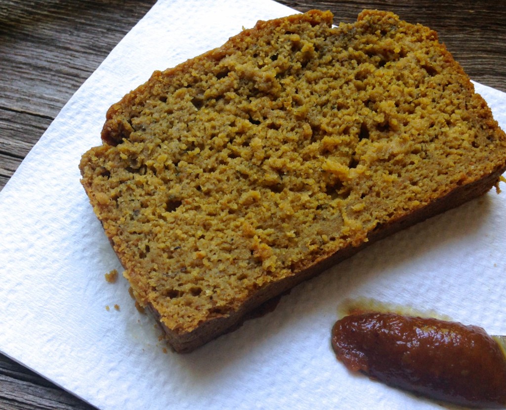 pumpkin banilla bread