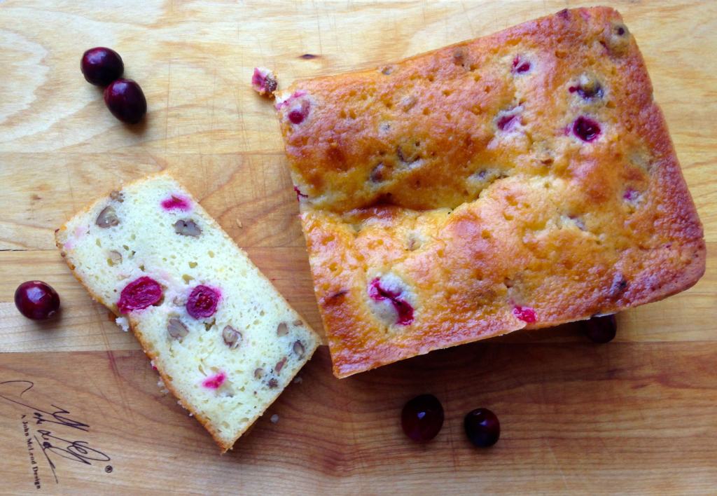 Cranberry Orange Yoghurt Bread