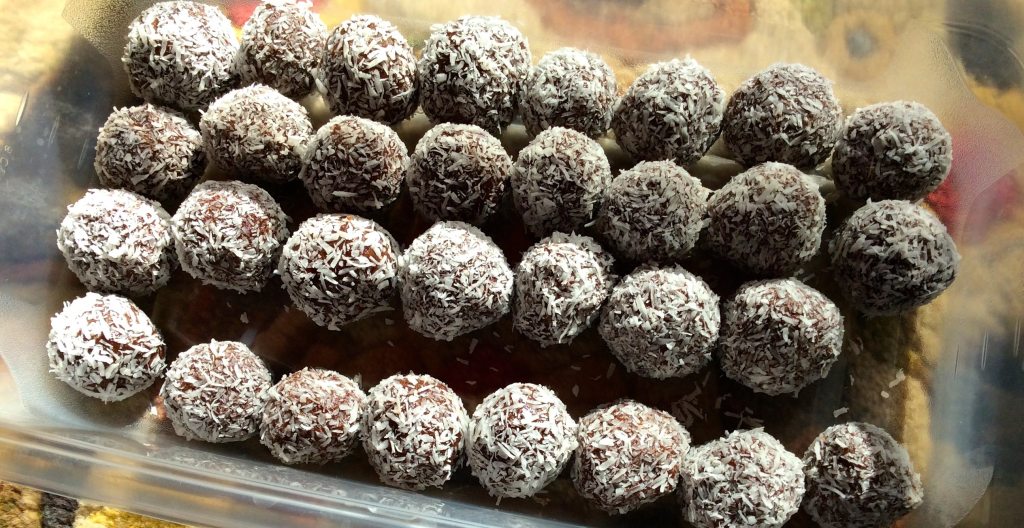 chocolate snowballs
