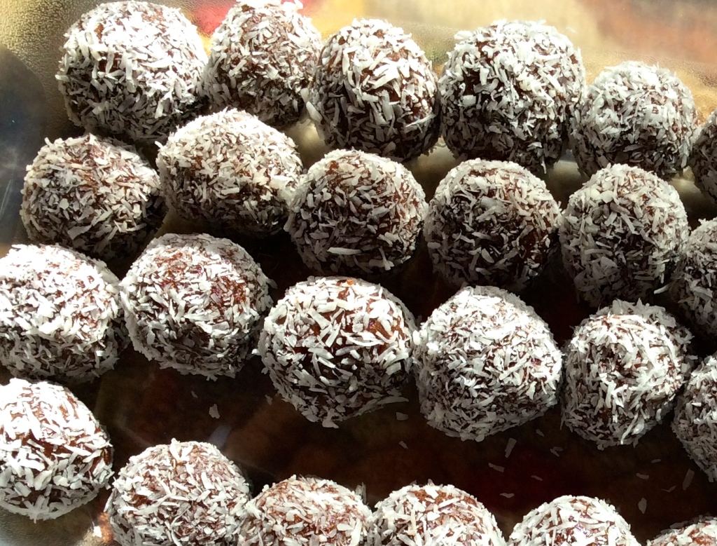 chocolate snowballs