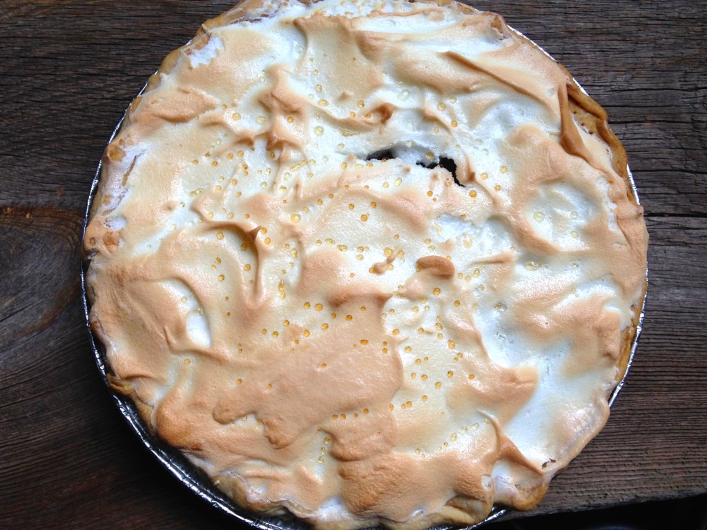 chocolate meringue pie