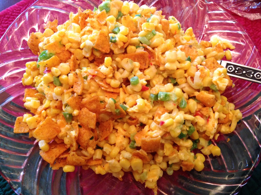 chili cheese frito corn salad