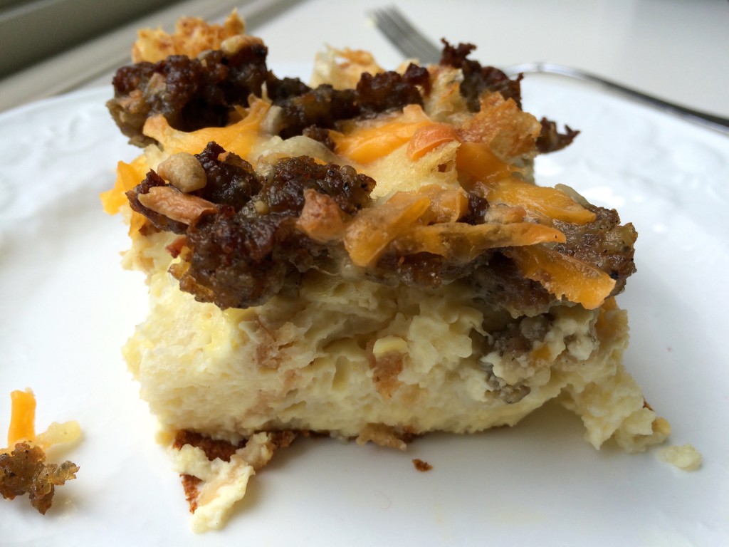 Sausage breakfast casserole