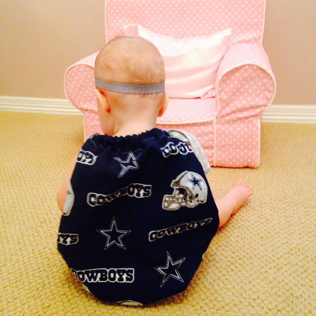 Dallas Cowboys pillowcase dress