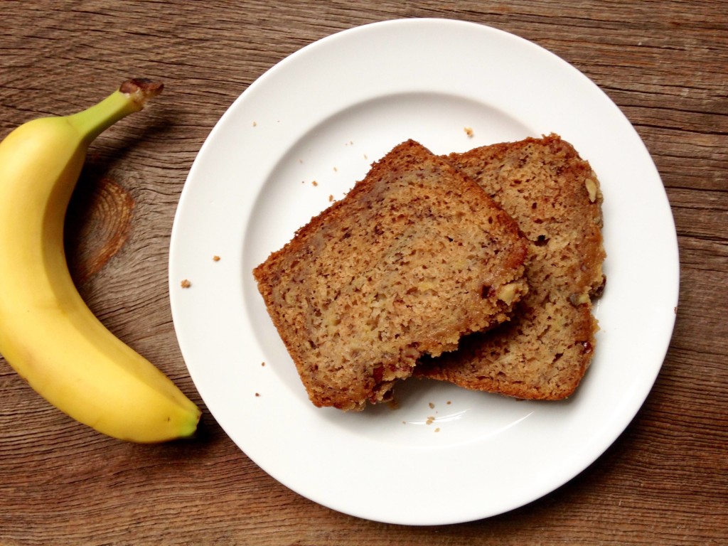 maple pecan banana bread